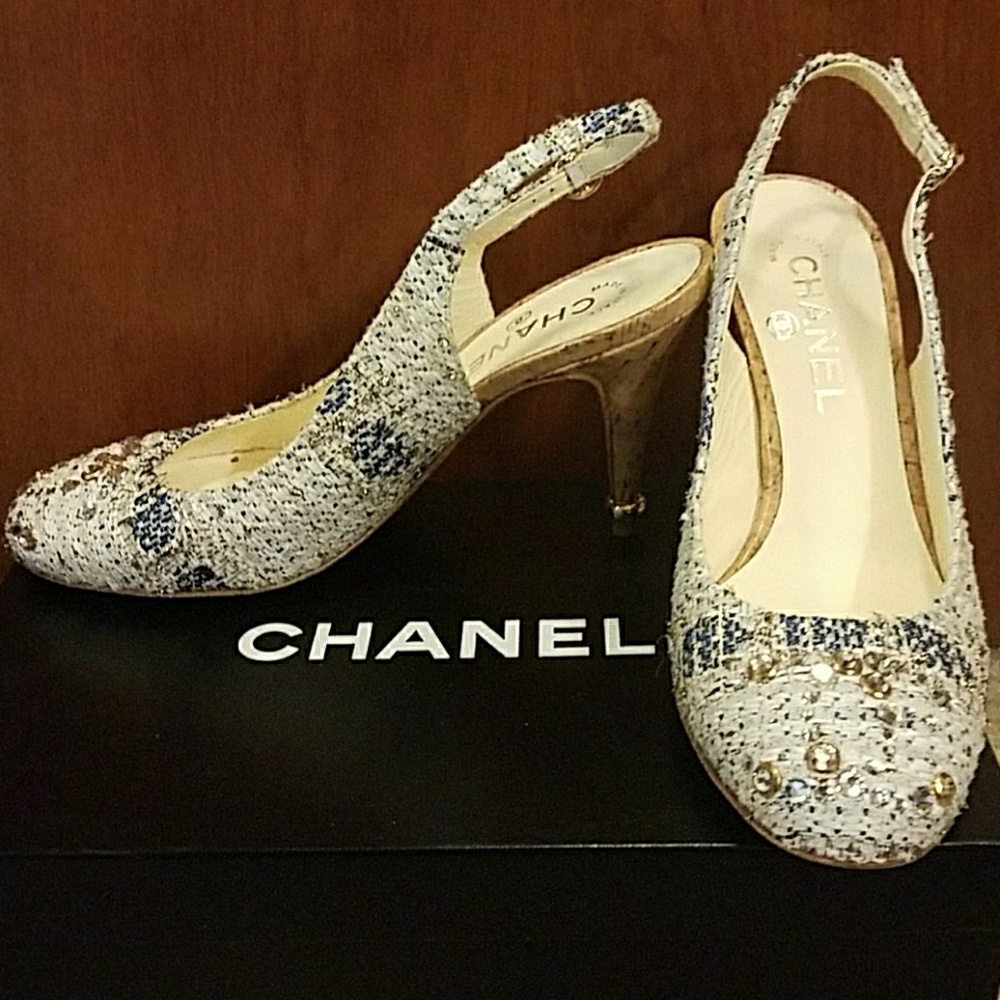 Chanel slingbacks